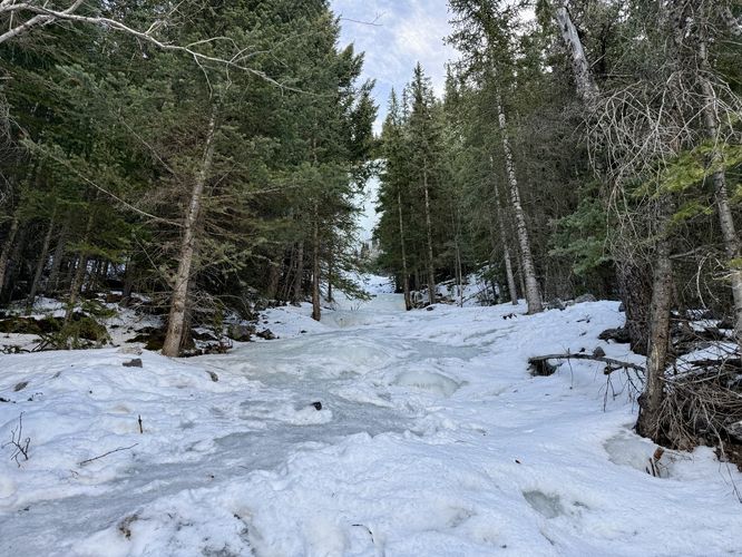 Picture 4 of Wedge Smears Trail and Ice Climb