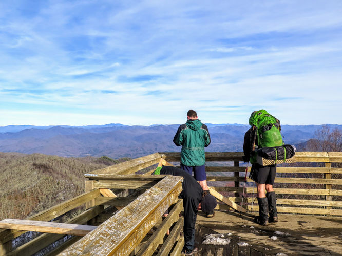 Picture 44 of Wesser Bald Hike 121617