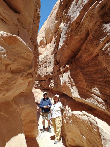 Entering the Slot Canyon