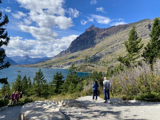 Wild Goose Island Lookout from the accessible area