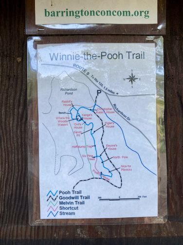 Winnie-the-Pooh Trail map
