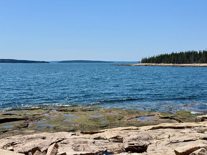 View of islands off of the coast