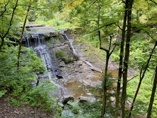 Yatesville Falls 30-feet tall