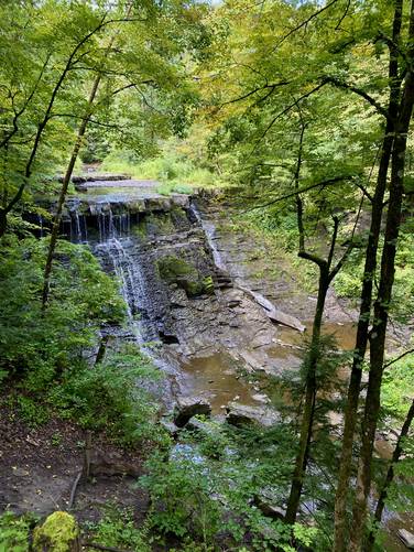 Yatesville Falls 30-feet tall